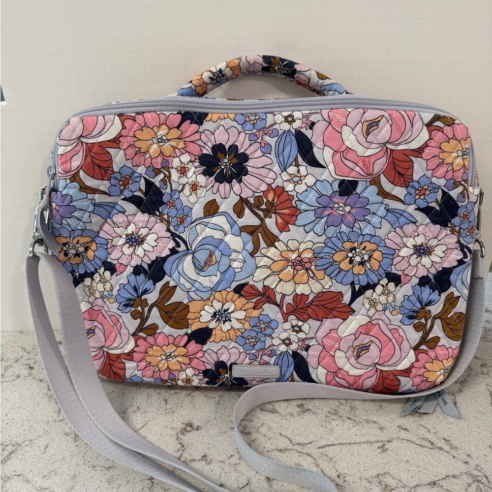 Vera Bradley Floral Laptop Bag - Multicolor - Picture 2 of 5